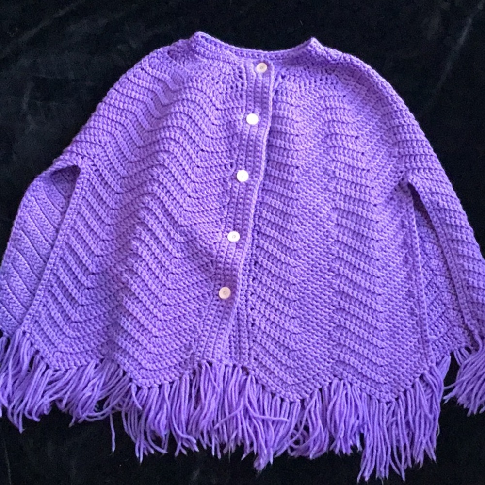Handmade poncho